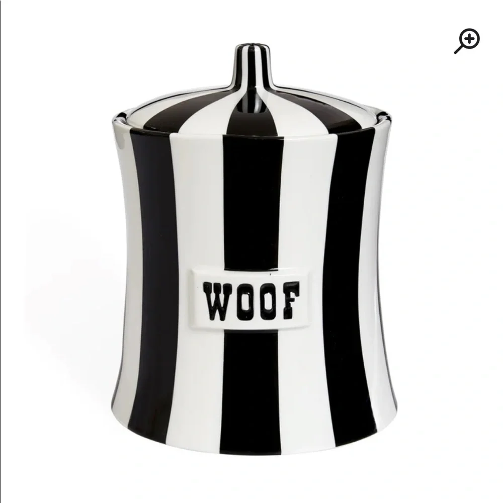 COPY - Jonathan Adler storage jar “WOOF” new in the box